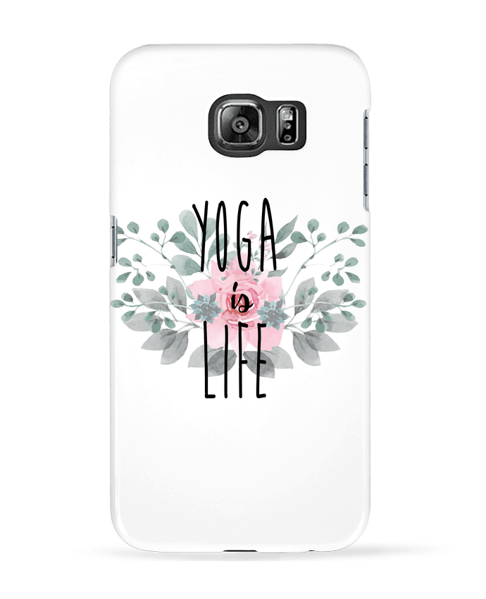 Case 3D Samsung Galaxy S6 Yoga is life - tunetoo