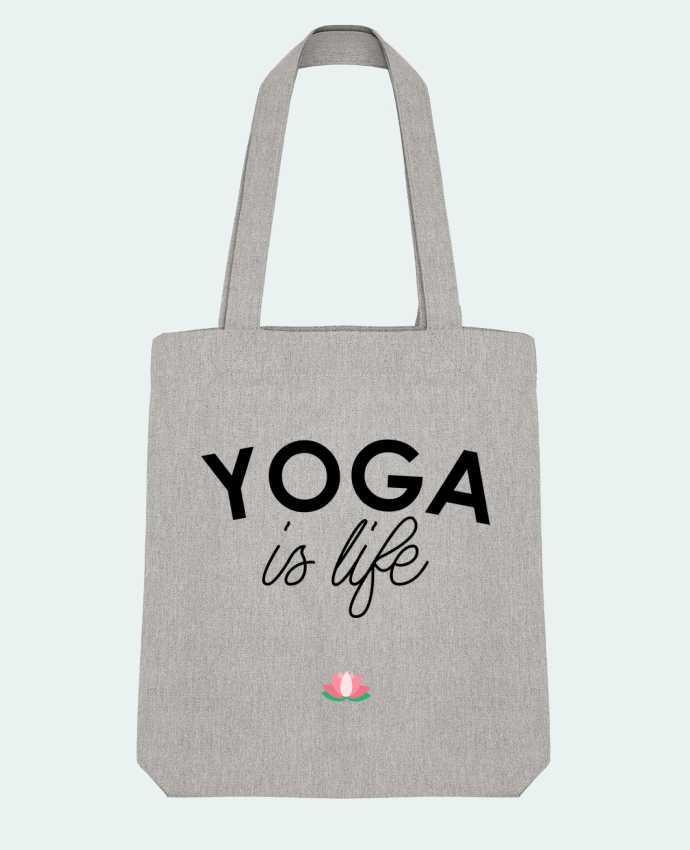 Tote Bag Stanley Stella Yoga is life by tunetoo 