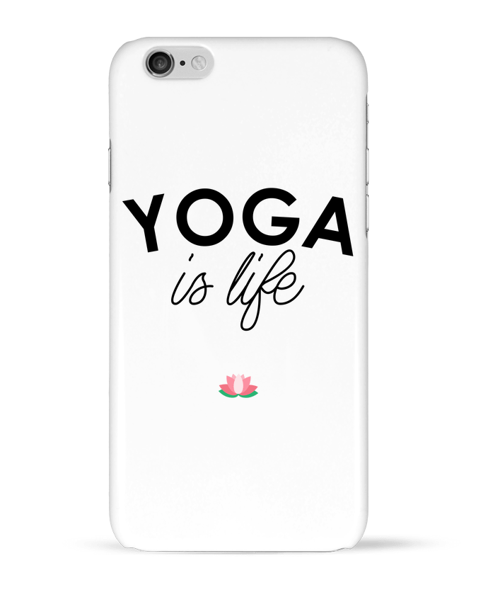 Coque iPhone 6 Yoga is life par tunetoo