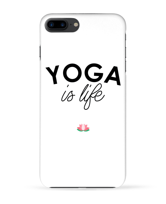 Case 3D iPhone 7+ Yoga is life by tunetoo