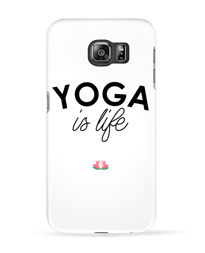 Coque Samsung Galaxy S6 Yoga is life - tunetoo