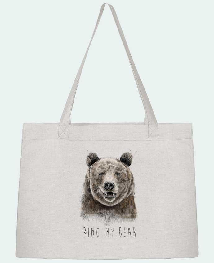 Shopping tote bag Stanley Stella Ring my bear by Balàzs Solti