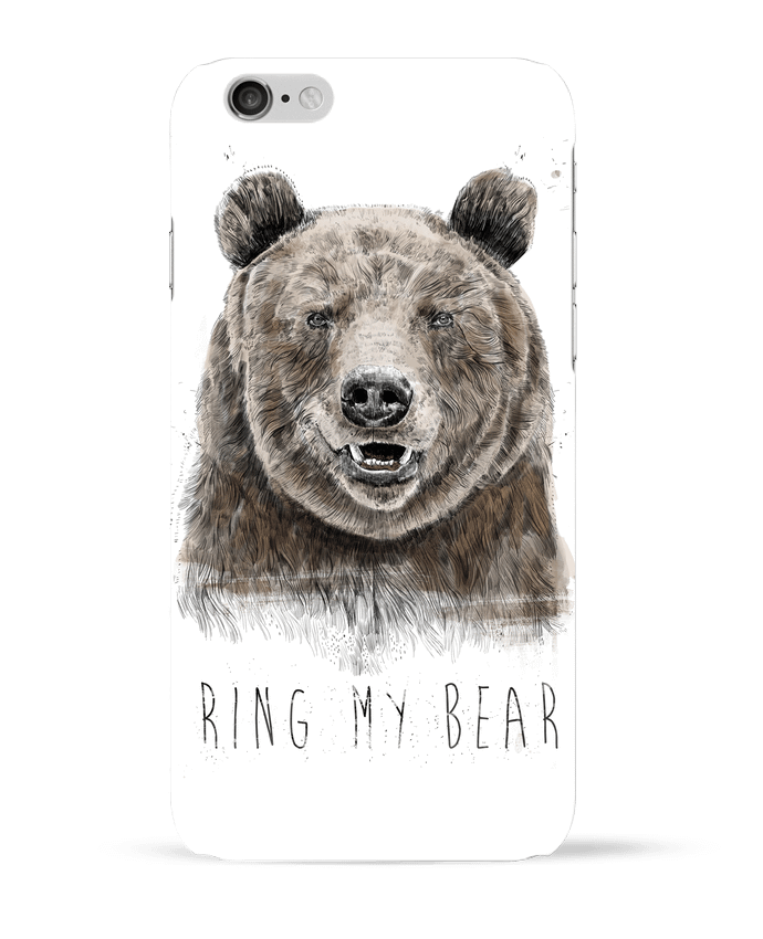 Case 3D iPhone 6 Ring my bear by Balàzs Solti