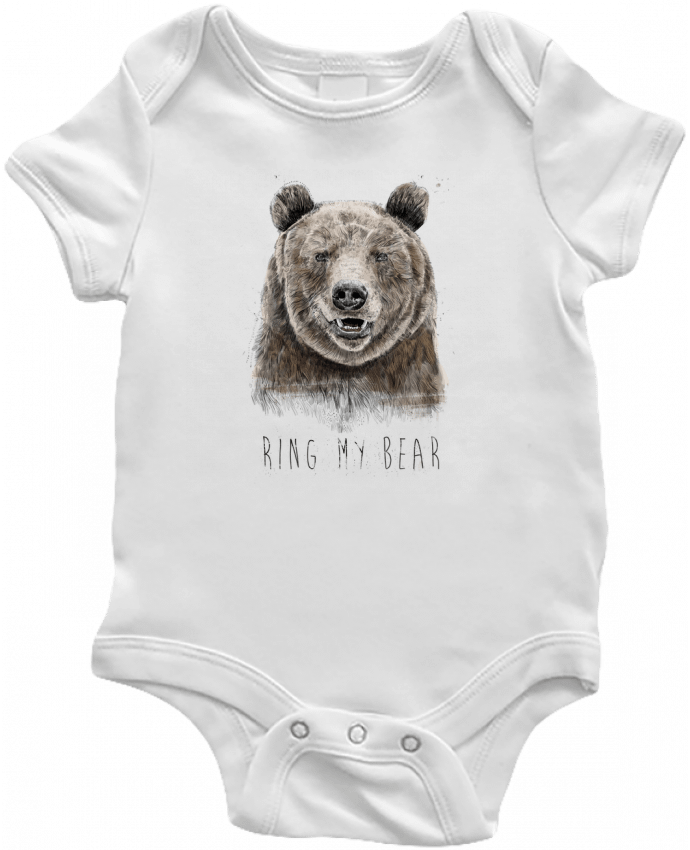 Body bébé Ring my bear par Balàzs Solti