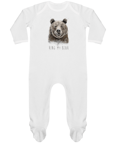 Body Pyjama Bébé Ring my bear par Balàzs Solti