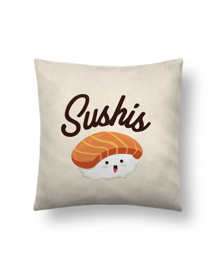 Cushion suede touch 45 x 45 cm Sushis by Nana