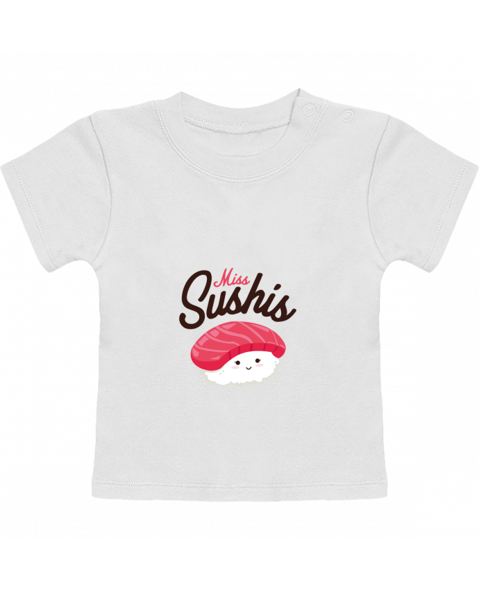 T-shirt bébé Miss Sushis manches courtes du designer Nana