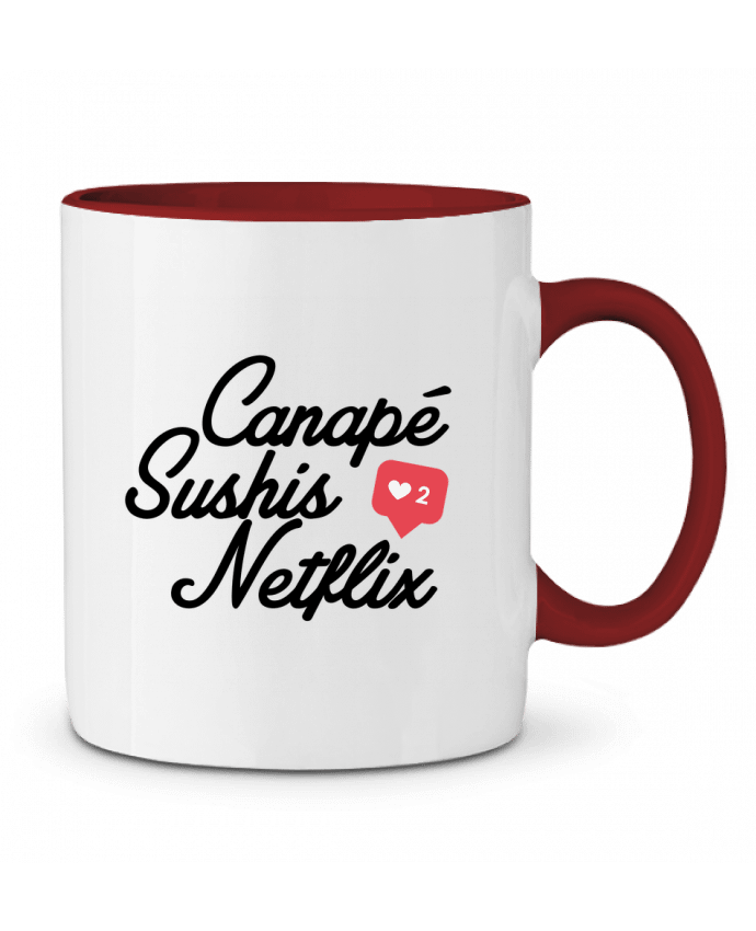 Mug bicolore Soirée parfaite Nana