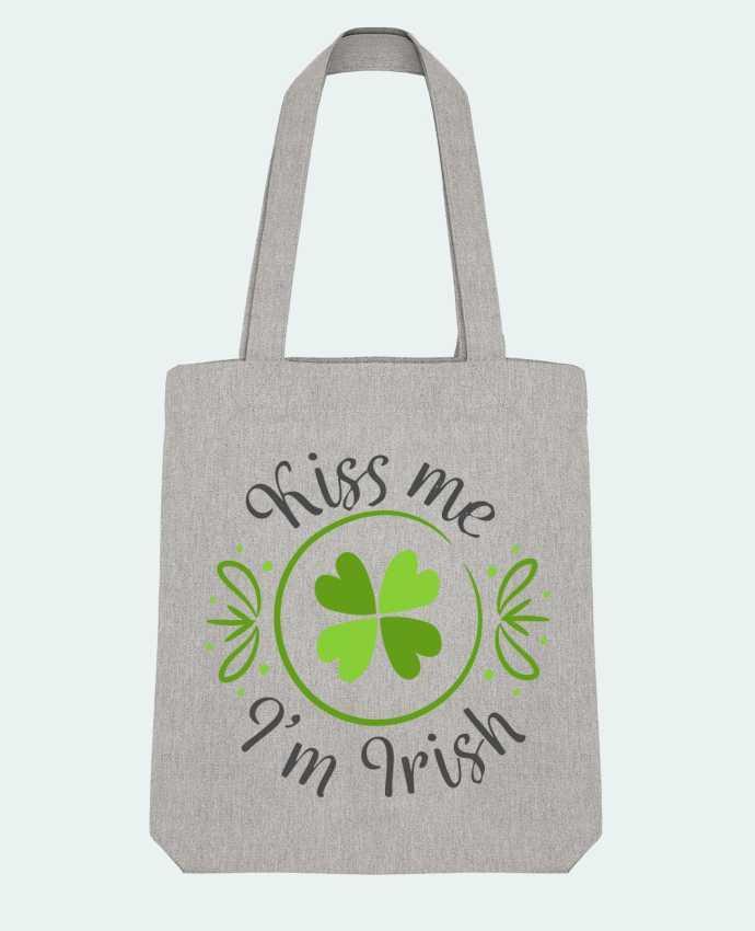 Tote Bag Stanley Stella Kiss me I'm Irish by tunetoo 