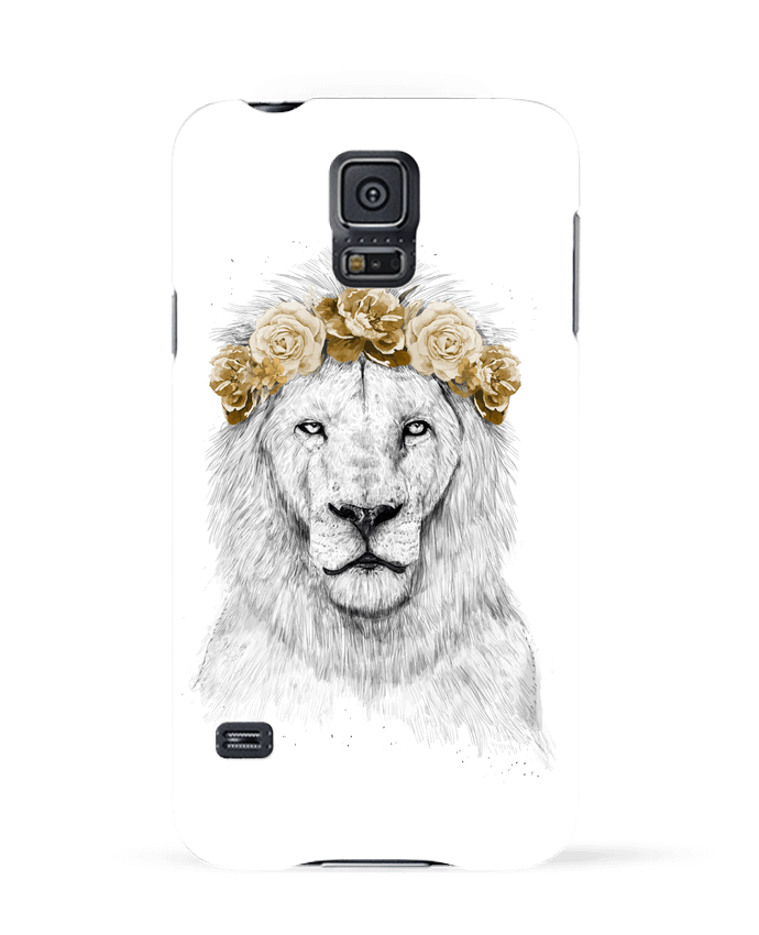 Case 3D Samsung Galaxy S5 Festival lion II by Balàzs Solti