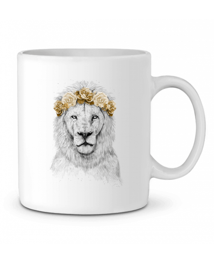 Ceramic Mug Festival lion II by Balàzs Solti