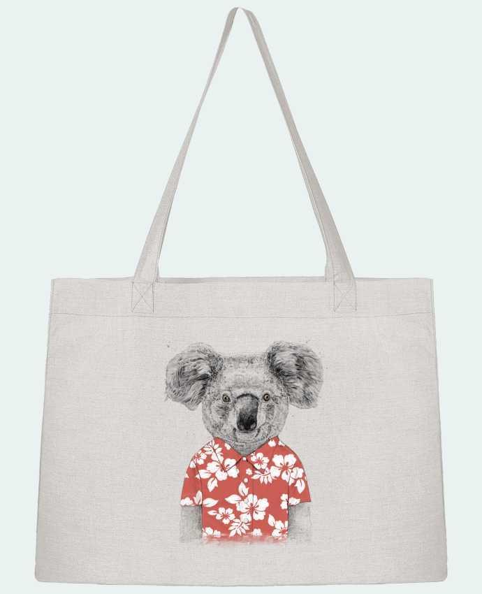 Shopping tote bag Stanley Stella Summer koala by Balàzs Solti