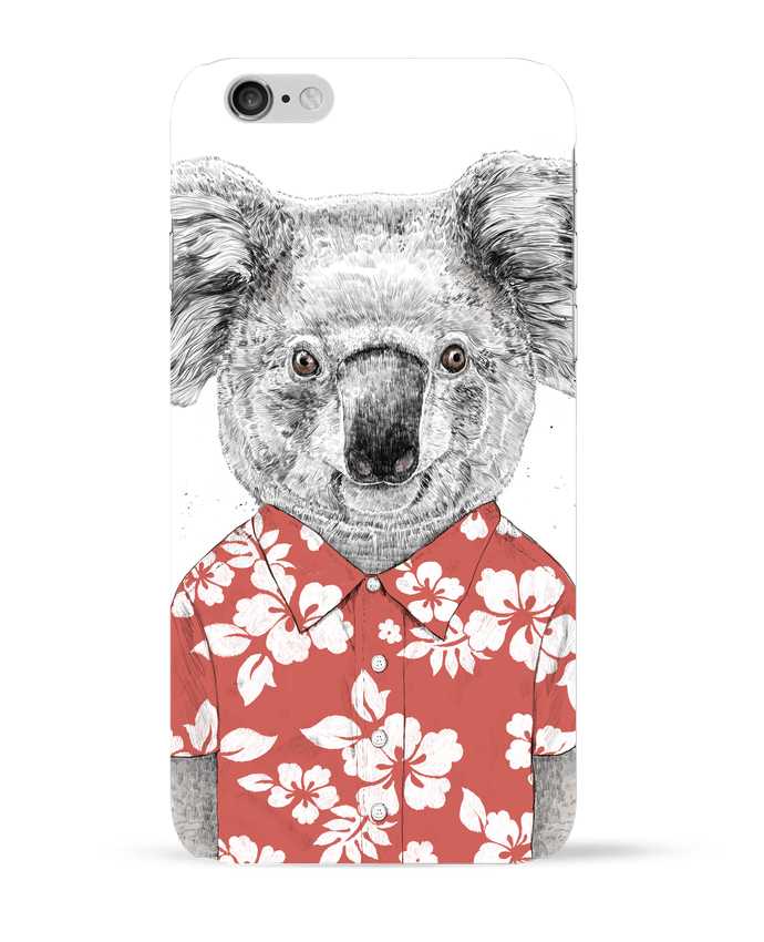Case 3D iPhone 6 Summer koala by Balàzs Solti