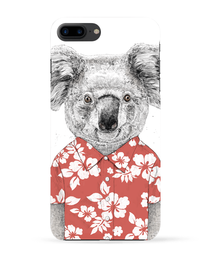 Case 3D iPhone 7+ Summer koala by Balàzs Solti
