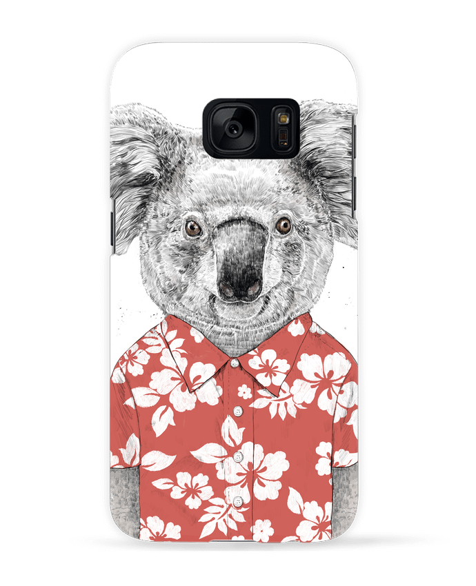 Case 3D Samsung Galaxy S7 Summer koala by Balàzs Solti