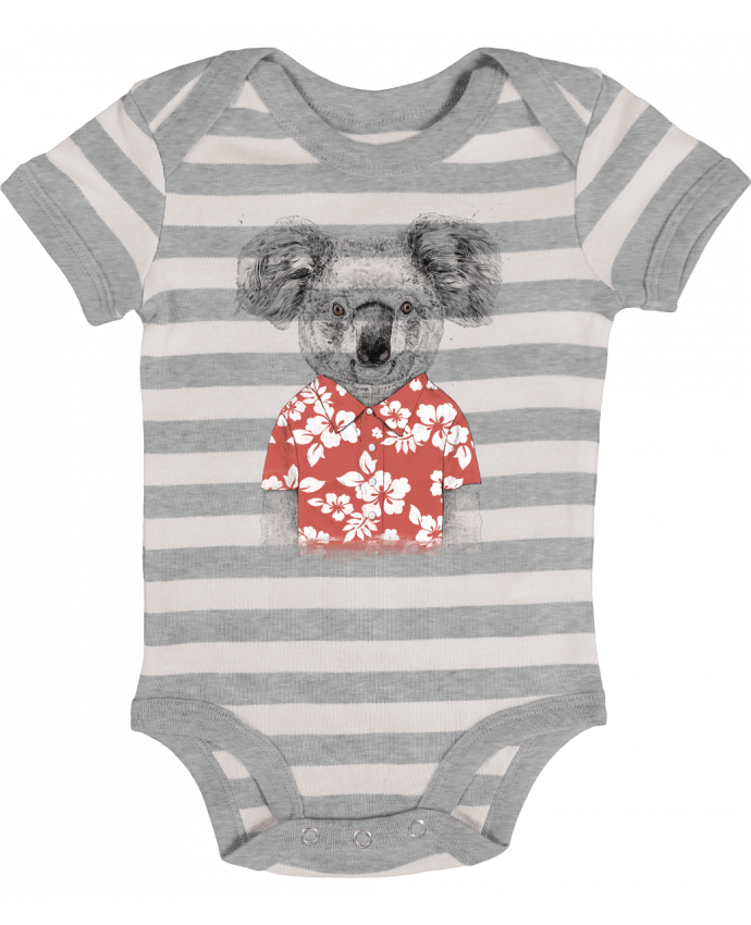Baby Body striped Summer koala - Balàzs Solti