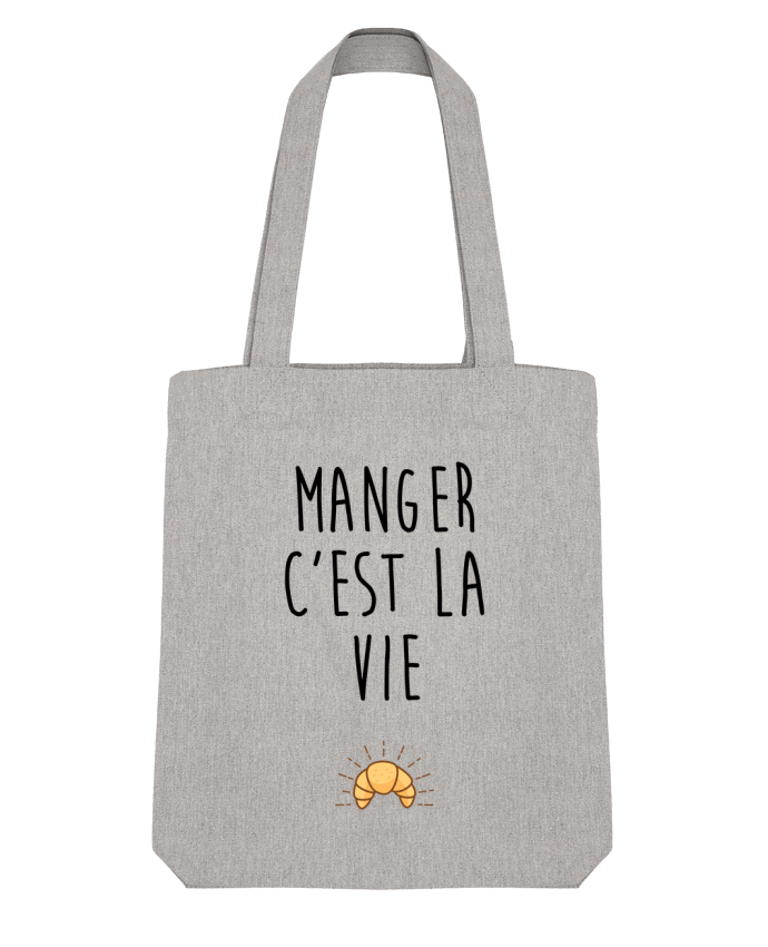 Tote Bag Stanley Stella Manger c'est la vie par tunetoo 