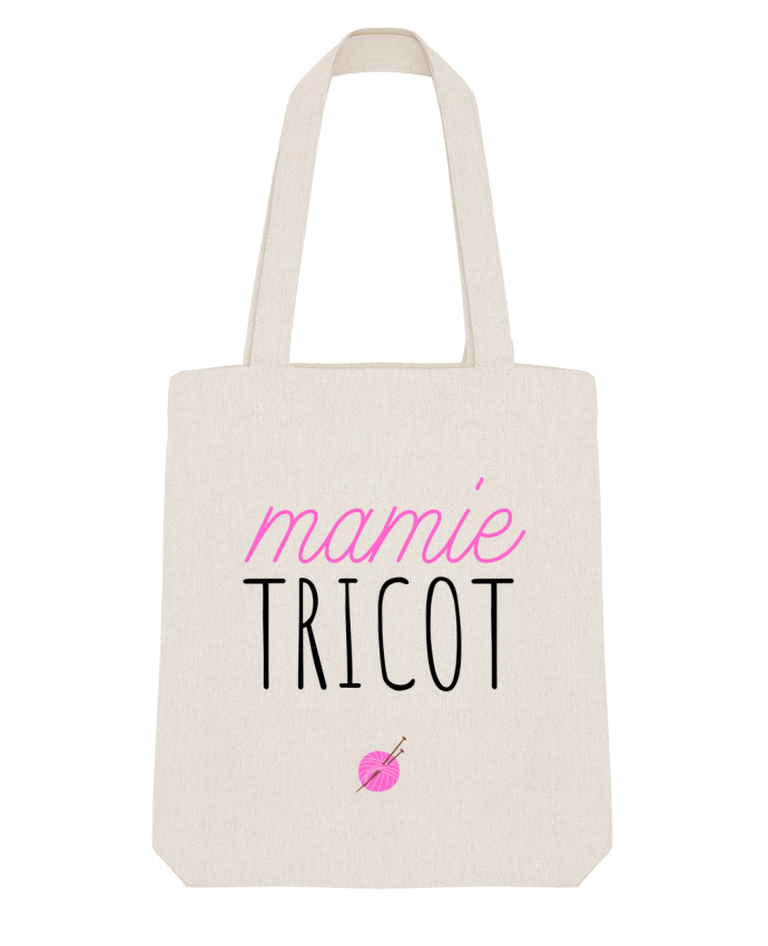 Tote Bag Stanley Stella Mamie tricot by tunetoo 
