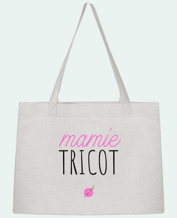 Shopping tote bag Stanley Stella Mamie tricot by tunetoo