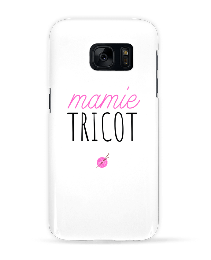 Case 3D Samsung Galaxy S7 Mamie tricot by tunetoo