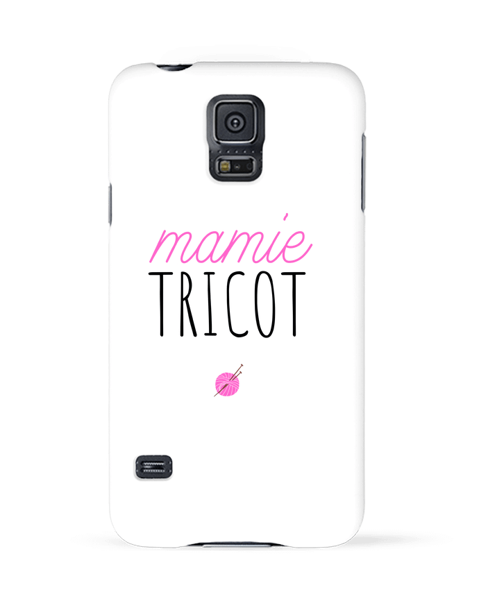 Case 3D Samsung Galaxy S5 Mamie tricot by tunetoo