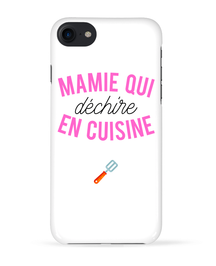 COQUE 3D Iphone 7 Mamie qui déchire en cuisine de tunetoo