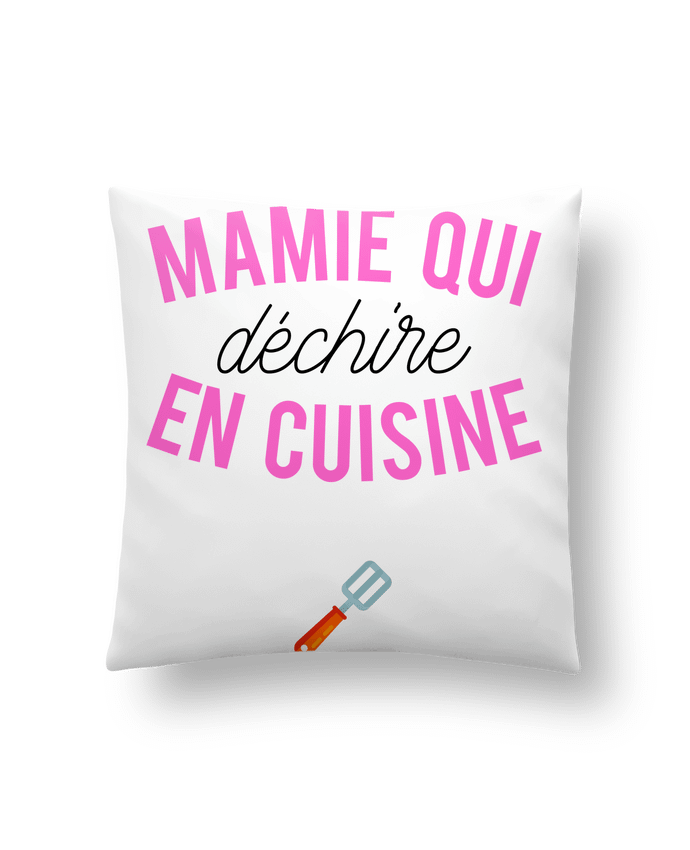Coussin Mamie qui déchire en cuisine par tunetoo