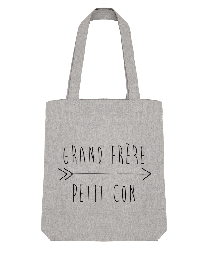 Tote Bag Stanley Stella Grand frère, petit con by tunetoo 