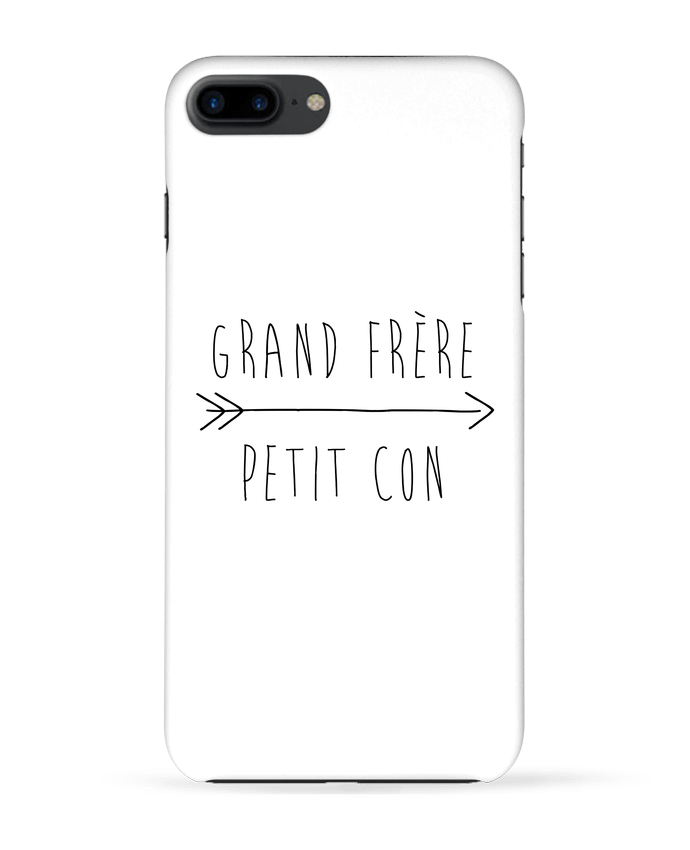 Case 3D iPhone 7+ Grand frère, petit con by tunetoo