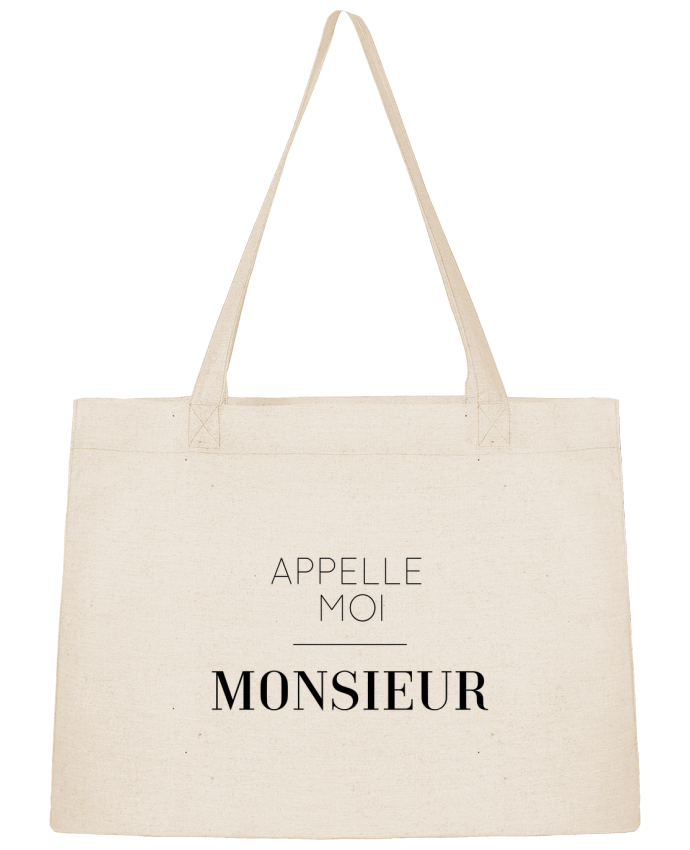 Shopping tote bag Stanley Stella Appelle moi Monsieur by tunetoo
