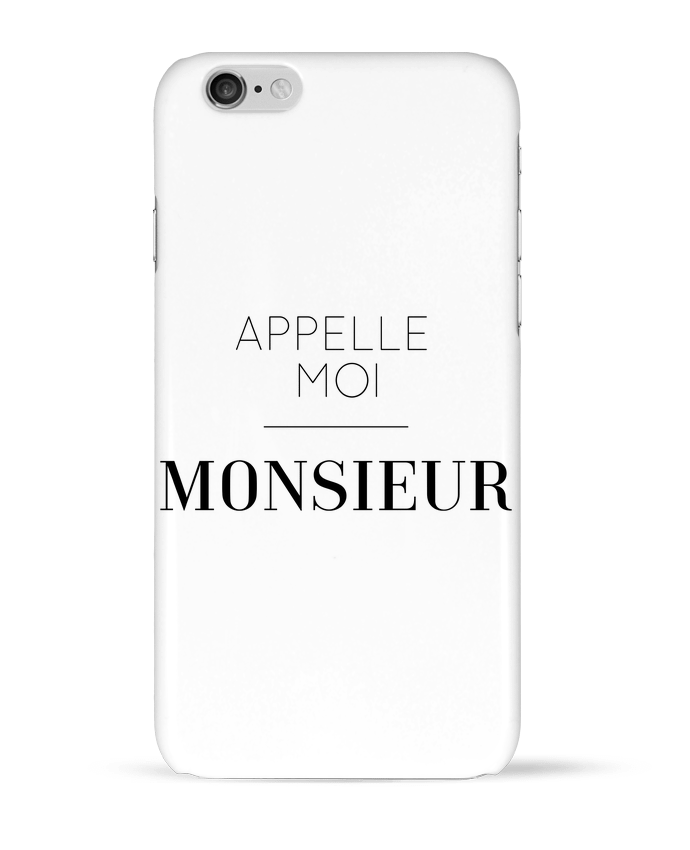 Case 3D iPhone 6 Appelle moi Monsieur by tunetoo