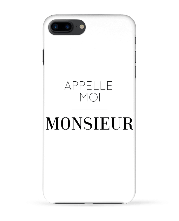 Case 3D iPhone 7+ Appelle moi Monsieur by tunetoo