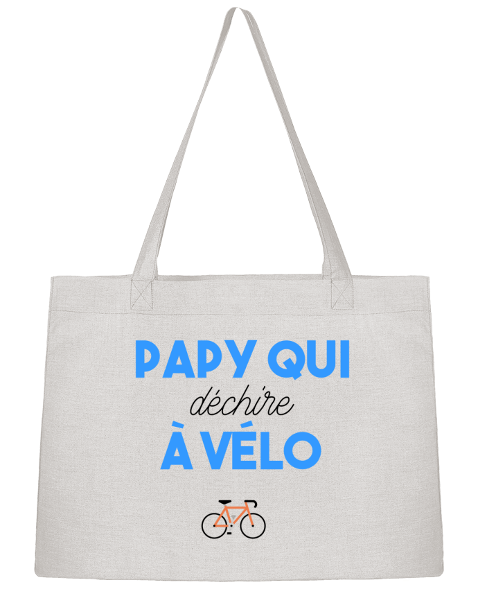 Shopping tote bag Stanley Stella Papy qui déchire à Vélo by tunetoo