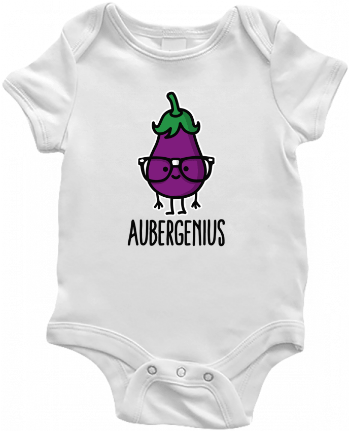 Body bébé Aubergenius par LaundryFactory