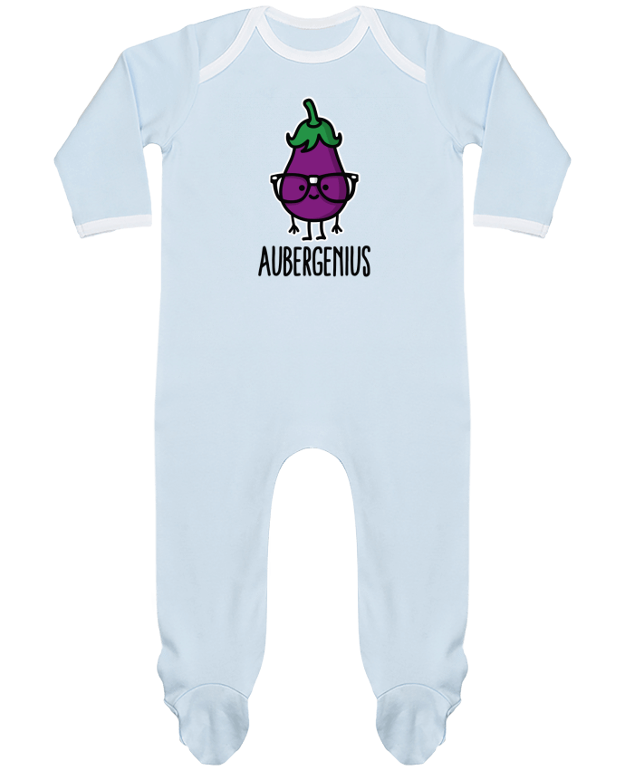 Body Pyjama Bébé Aubergenius par LaundryFactory