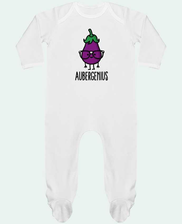 Baby Sleeper long sleeves Contrast Aubergenius by LaundryFactory