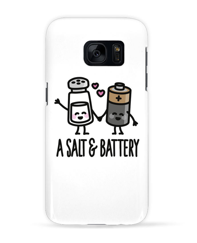 Coque 3D Samsung Galaxy S7  A salt and battery par LaundryFactory