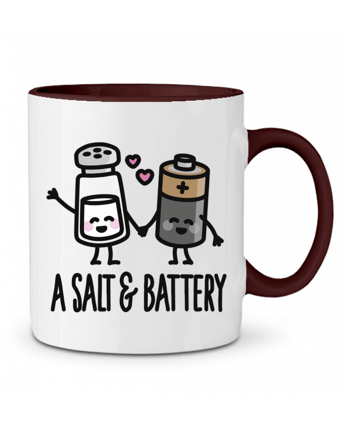 Two-tone Ceramic Mug A salt and battery LaundryFactory