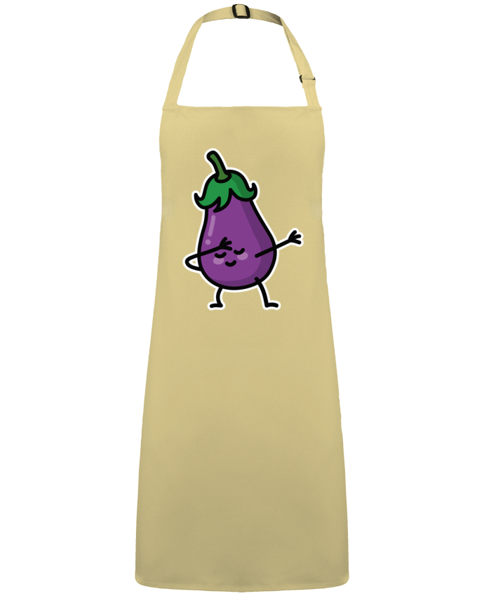 Apron no Pocket Aubergine dab by  LaundryFactory