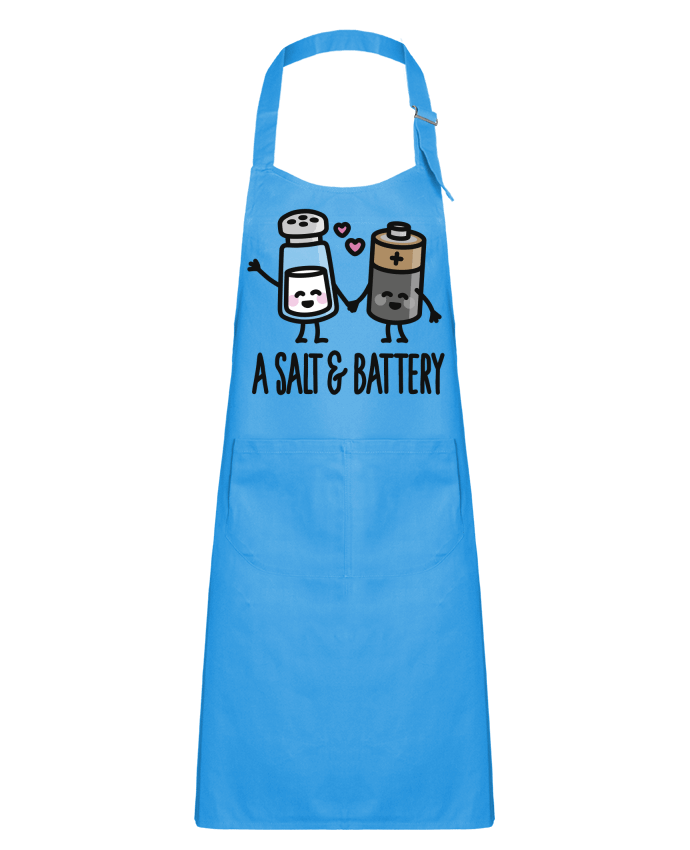 Kids chef pocket apron A salt and battery by LaundryFactory