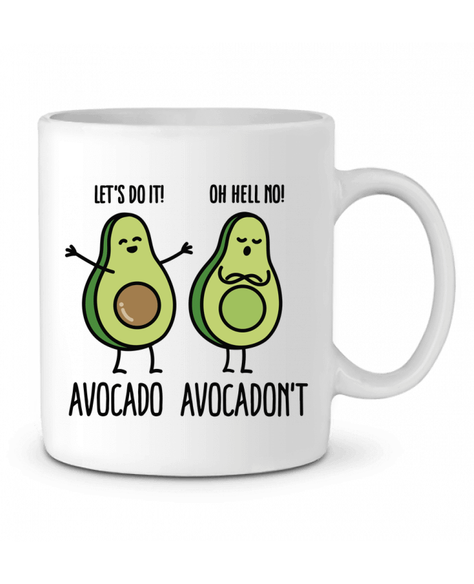 Ceramic Mug Avocado avocadont by LaundryFactory