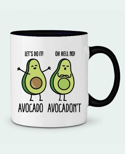 Mug bicolore Avocado avocadont LaundryFactory