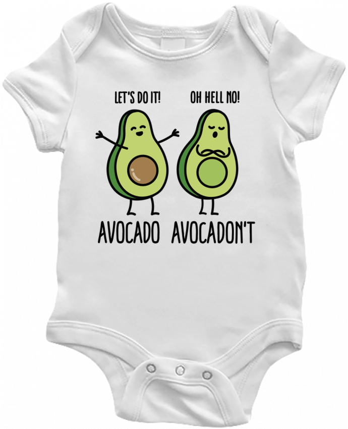 Body bébé Avocado avocadont par LaundryFactory