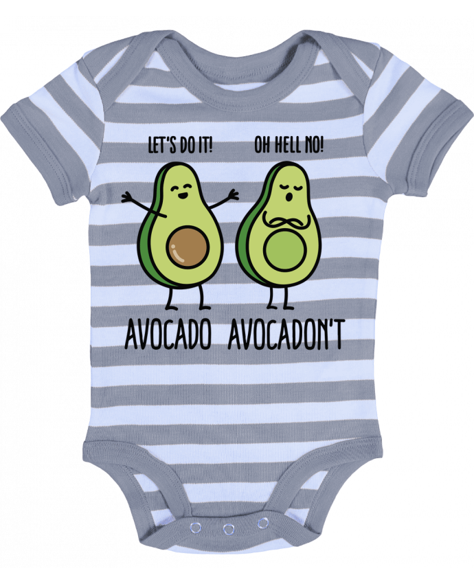 Baby Body striped Avocado avocadont - LaundryFactory