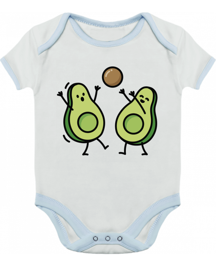 Baby Body Contrast Avocado handball by LaundryFactory