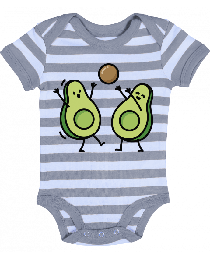 Baby Body striped Avocado handball - LaundryFactory
