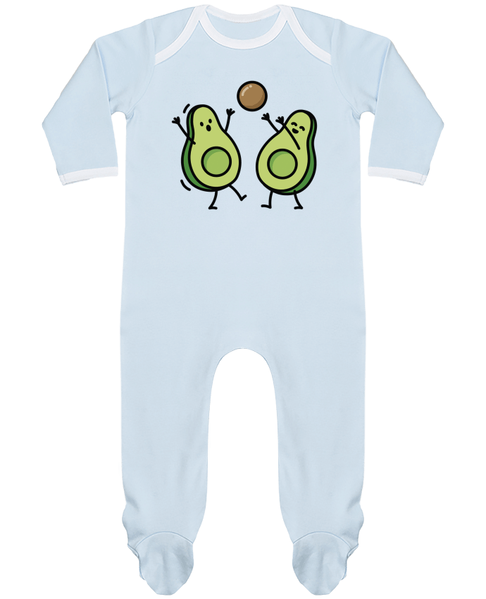 Body Pyjama Bébé Avocado handball par LaundryFactory