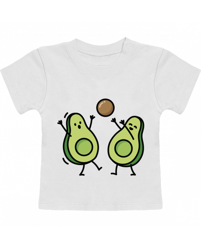 T-Shirt Baby Short Sleeve Avocado handball manches courtes du designer LaundryFactory