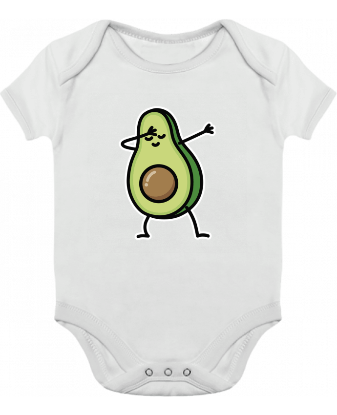 Baby Body Contrast Avocado dab by LaundryFactory