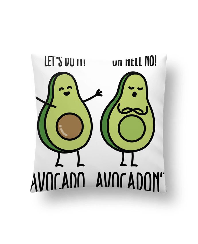 Coussin Avocado avocadont par LaundryFactory